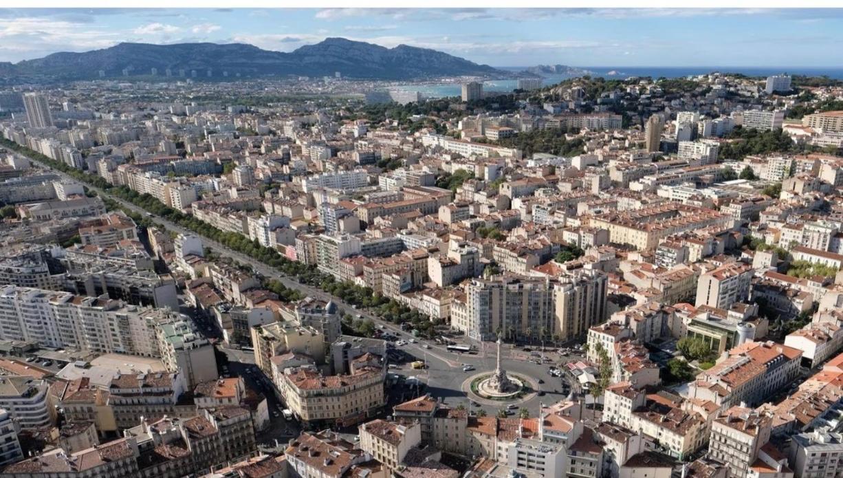 Beau Appartement Calme A Partager Marseille Bagian luar foto